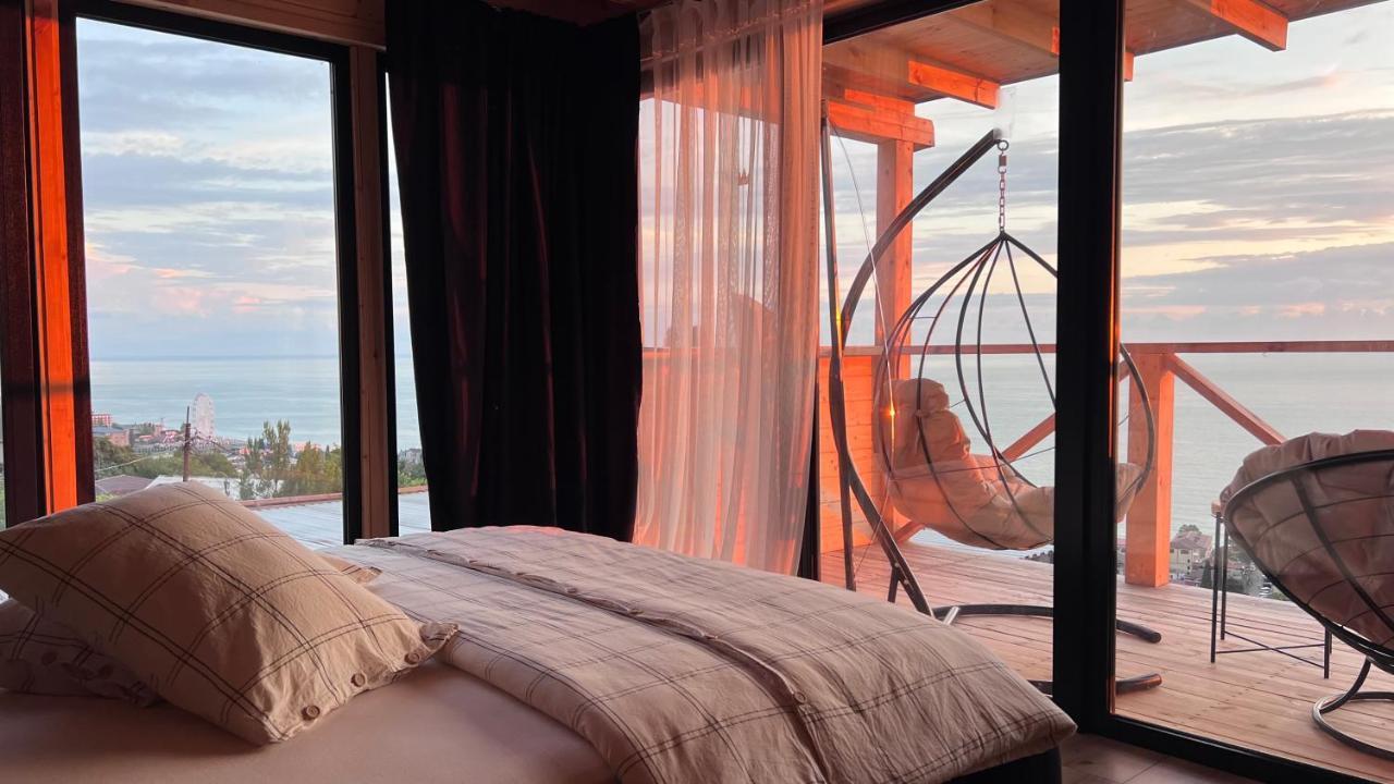 Vysota Hotell Gagry Eksteriør bilde